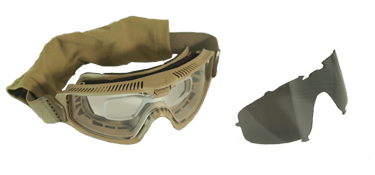 Smith APEL Elite Tactical Ballistic Goggles Field Kit  MILITARY ISSUE Z4S4 