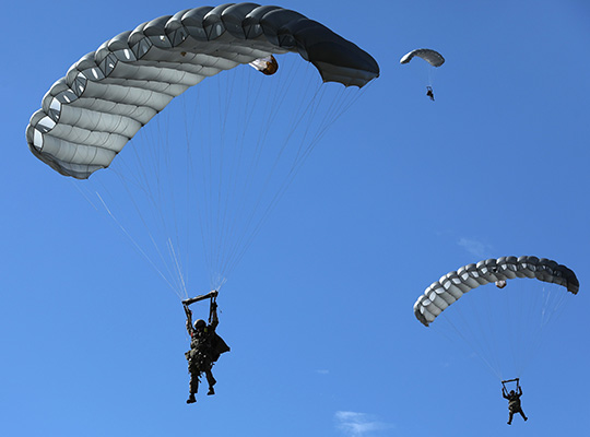 PEO Soldier  Portfolio - PM SSV - Military Free Fall (MFF) Parachute System