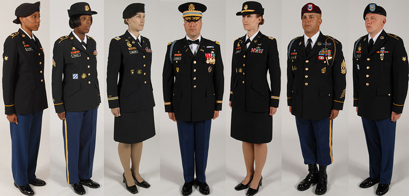 dress blues army