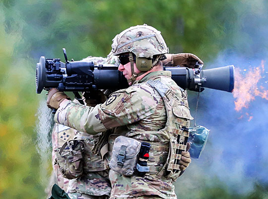 Lightweight M3E1 Multi-role Anti-armor Anti-personnel Weapon System (MAAWS)