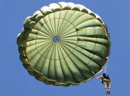 Maneuverable Canopy (MC-6) Personnel Parachute System